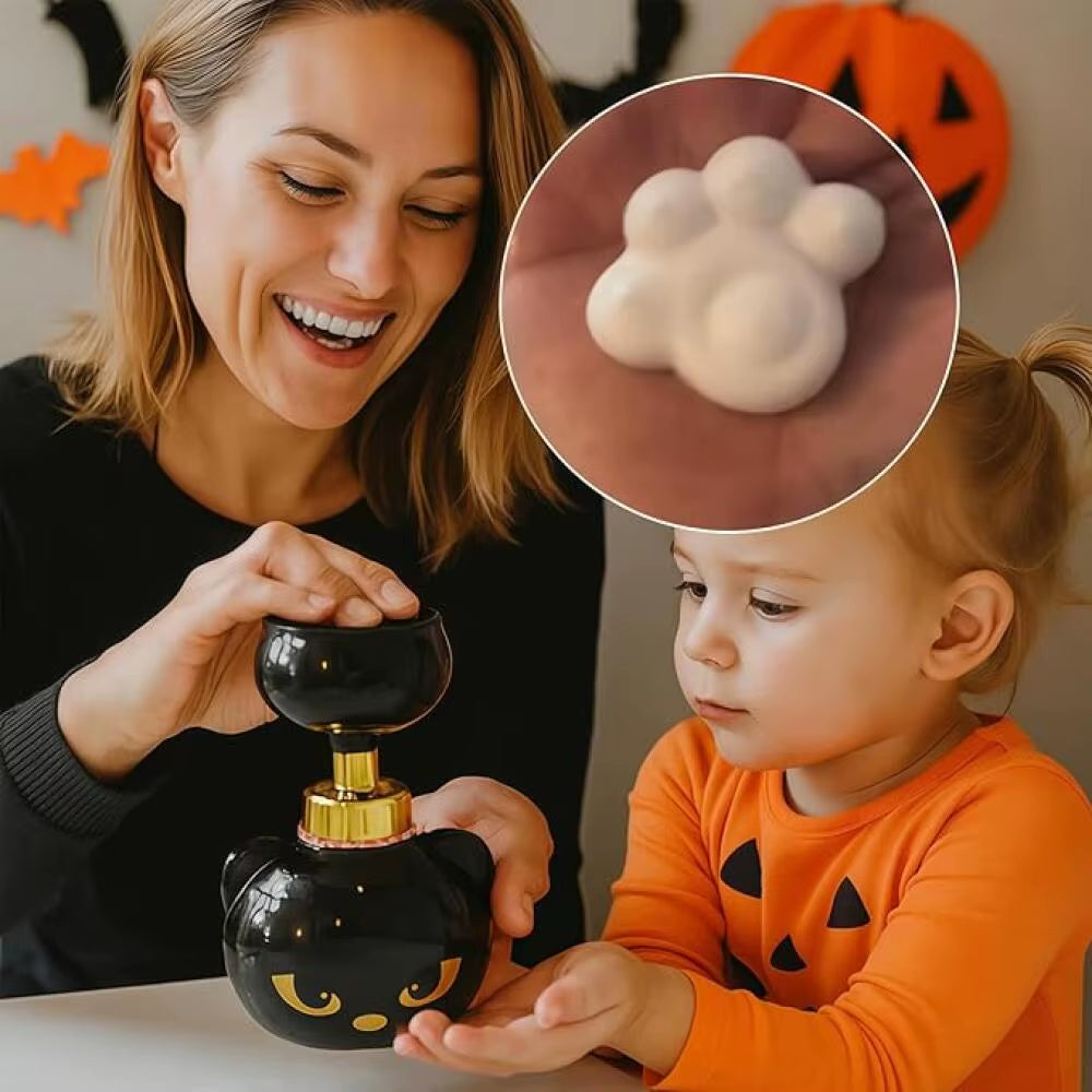 Cute Cat Paw Foam Soap Dispenser Funny Cute Cat Paw Flower Shape Foam Soap Pump Bottles Cat Lover Gift for Bathroom,Kitchen