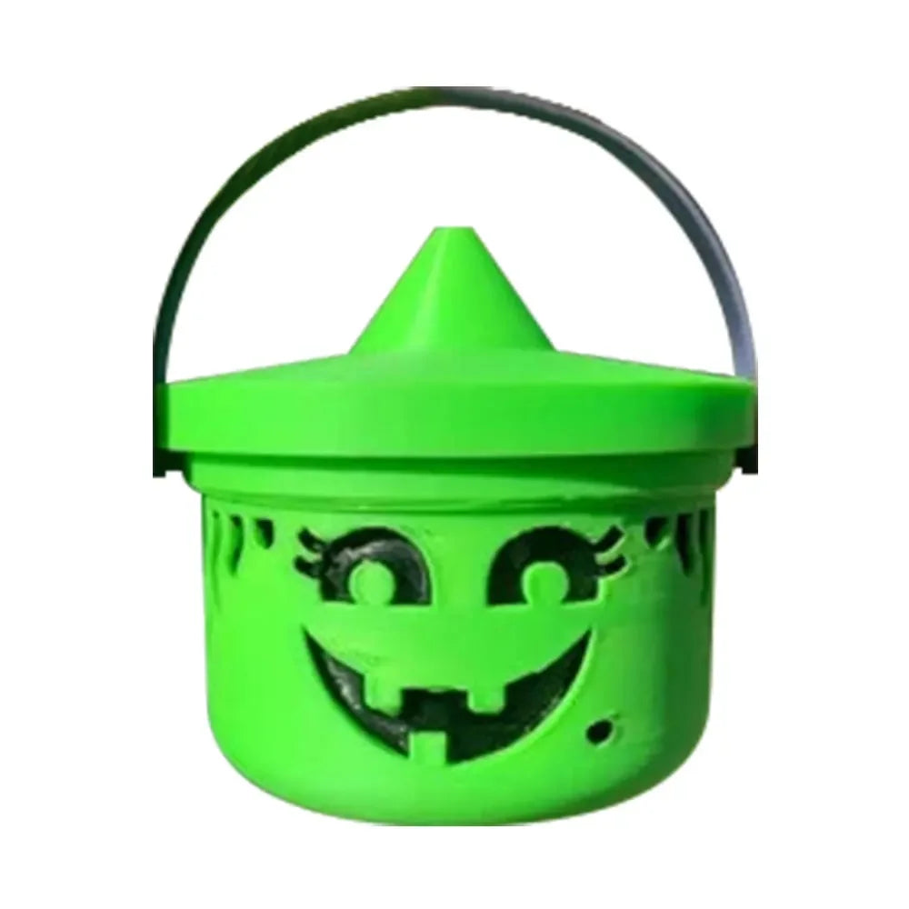 Halloween Pumpkins Small Bucket Cute Pumpkin Trick Bucket for Party Favors Halloween Party Holiday Decorations Accessories