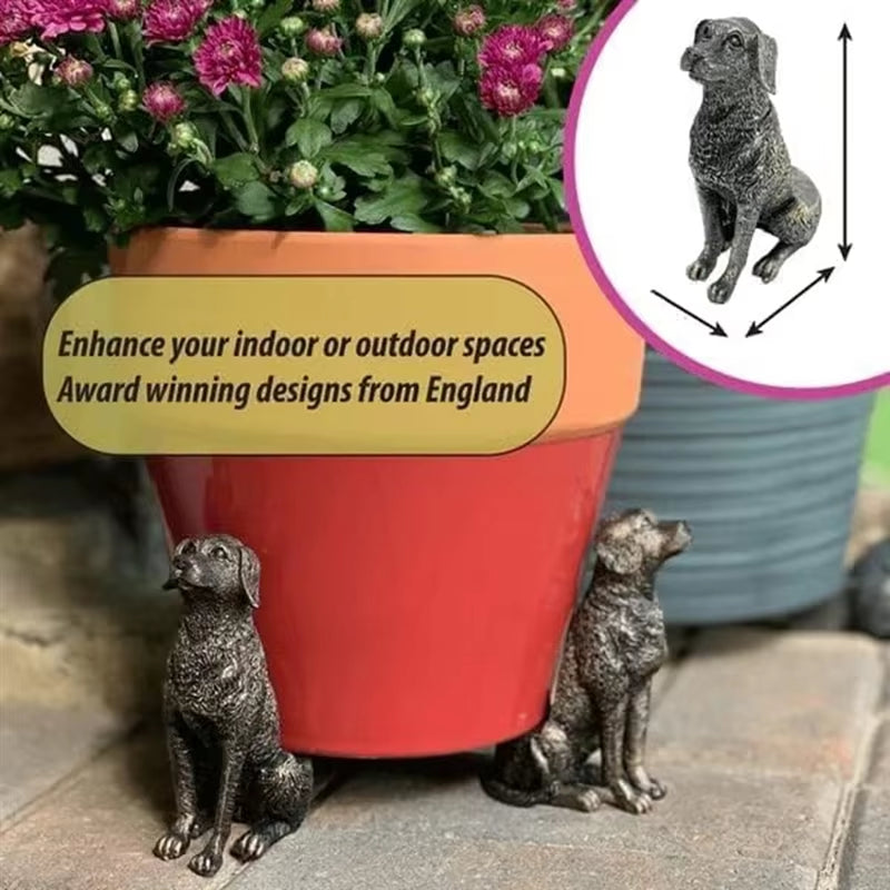 Add Whimsy to Your Plants with ABNM Mini Animal Pot Feet - Cute Support Feet for Indoor and Outdoor Planters!