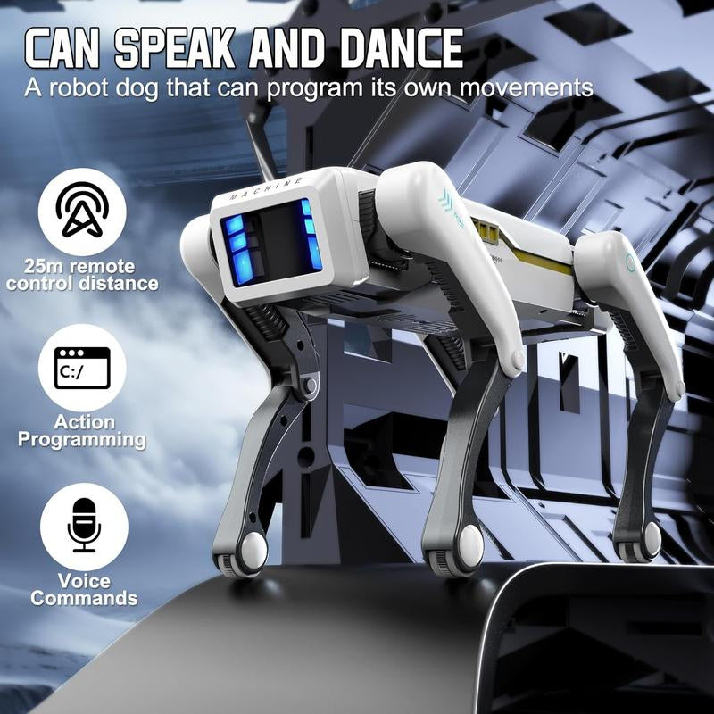 Meet Akeleo: The Ultimate AI Robot Dog That Dances, Fights Kung Fu, and Responds to Your Voice – Perfect Gift for Future Innovators!