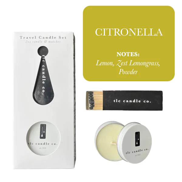 Luxurious Fragrant Travel Candles