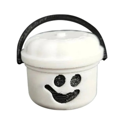 Halloween Pumpkins Small Bucket Cute Pumpkin Trick Bucket for Party Favors Halloween Party Holiday Decorations Accessories