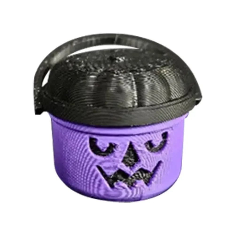 Halloween Pumpkins Small Bucket Cute Pumpkin Trick Bucket for Party Favors Halloween Party Holiday Decorations Accessories