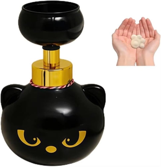 Cute Cat Paw Foam Soap Dispenser Funny Cute Cat Paw Flower Shape Foam Soap Pump Bottles Cat Lover Gift for Bathroom,Kitchen