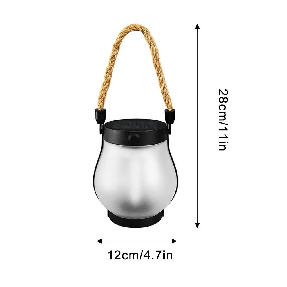 Illuminate Your Outdoors with the Solar Flame Lamp – Rechargeable Hanging Lantern for Perfect Garden Ambiance!