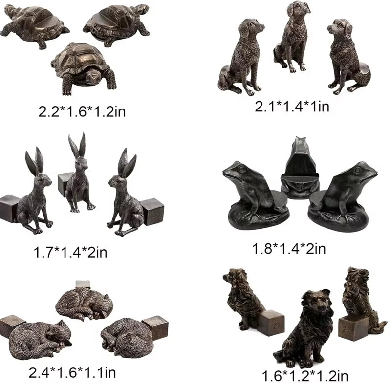 Add Whimsy to Your Plants with ABNM Mini Animal Pot Feet - Cute Support Feet for Indoor and Outdoor Planters!