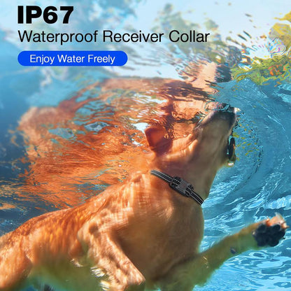 Ultimate 3300Ft Dog Shock Collar - 2-In-1 Ultrasonic Training System with Remote for Dogs 8-150Lbs - Rechargeable, Waterproof, and Safe Training Modes